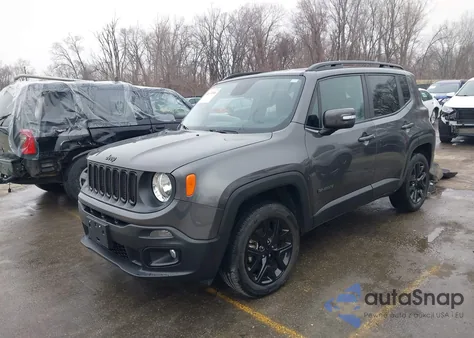 2017 Jeep Renegade Altitude 4X4 from USA, damaged, VIN ZACCJBBB3HPF17836